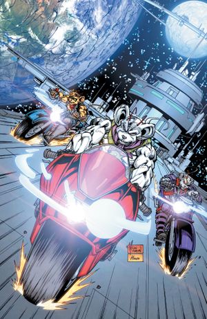 Biker Mice From Mars #8 (Cvr D Inc 1:20 V Ken Marion Full Art Variant)