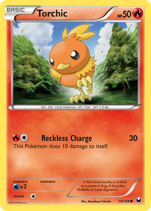 Torchic (14/108) - Dark Explorers