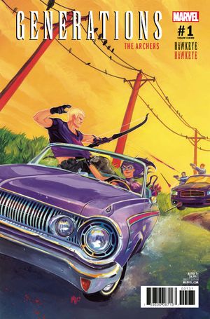 Generations: Hawkeye & Hawkeye #1 (Hetrick Variant)
