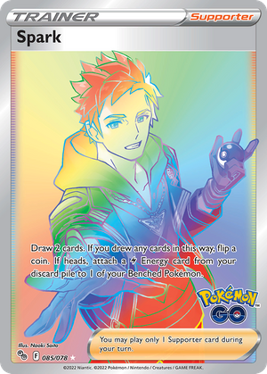Spark (Trainer: Supporter) (85/78) - Pokémon GO