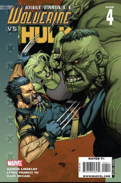 Ultimate Wolverine vs. Hulk #4 Comic