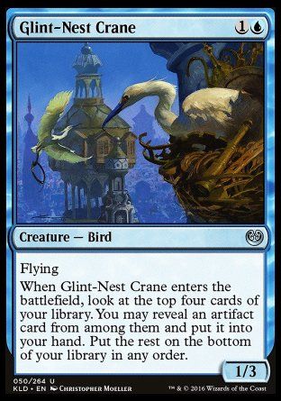 Glint-Nest Crane (Kaladesh) Trading Card