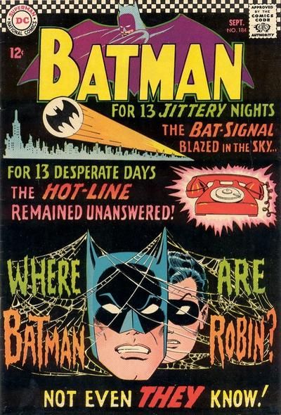 Batman #184 Comic