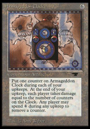 Armageddon Clock (Antiquities) Trading Card