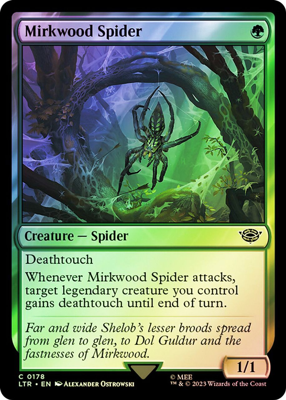 Mirkwood Spider (The Lord of the Rings - Foil) Trading Card