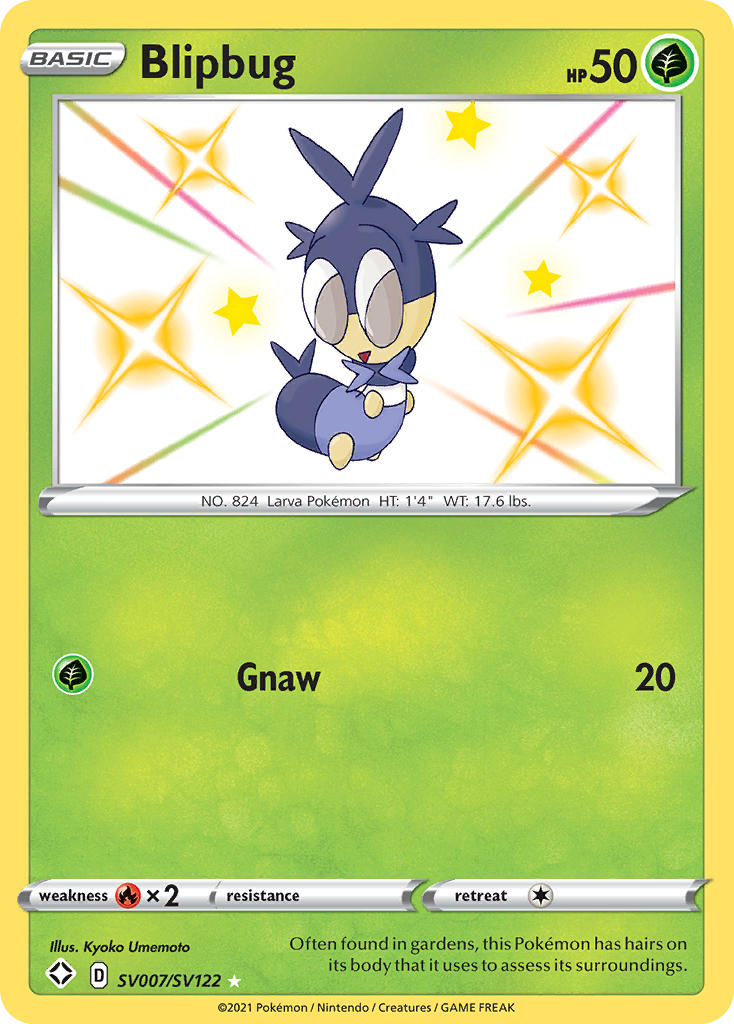 Blipbug (SV007) - Shining Fates Shiny Vault Pokémon Card