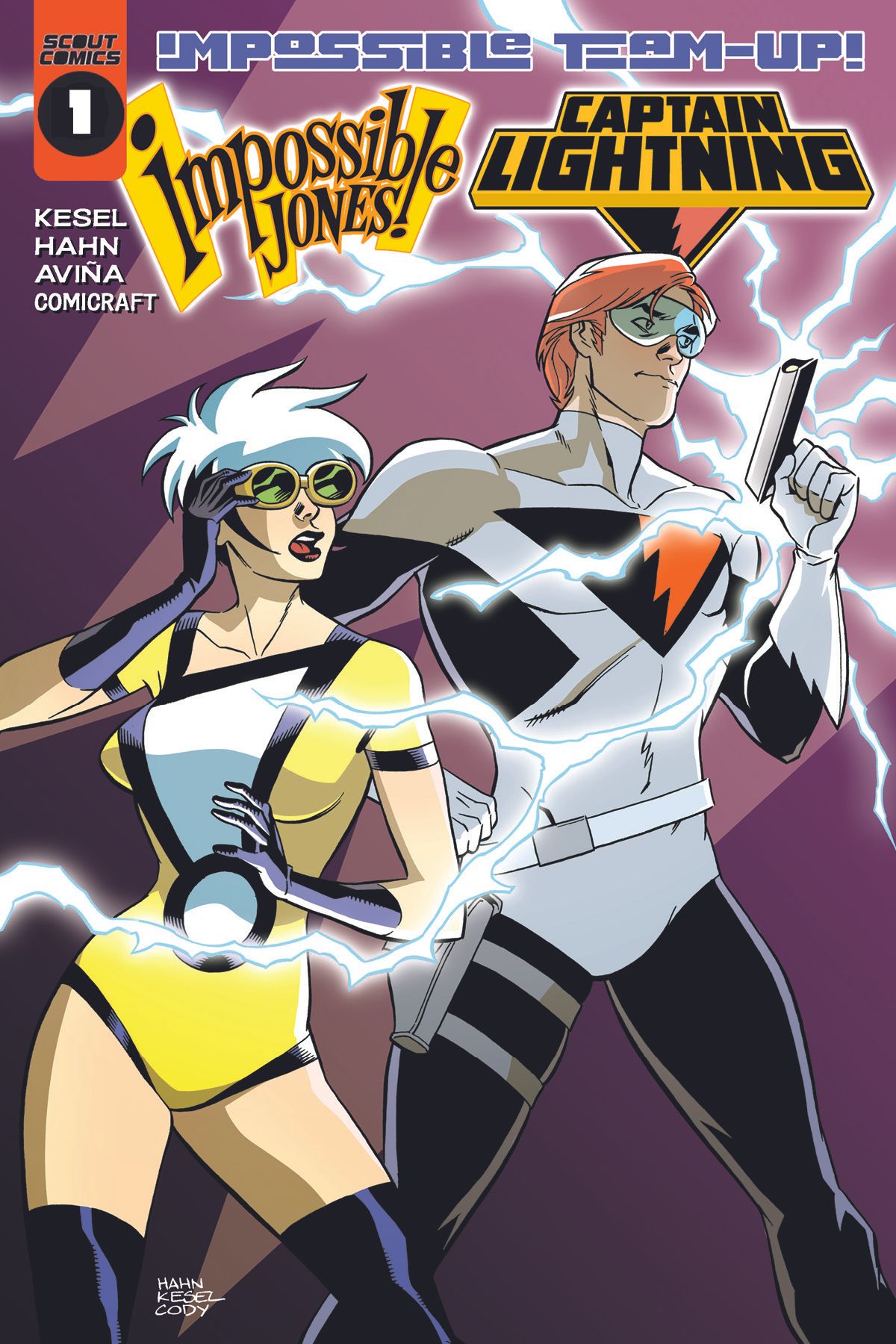Impossible Team-Up! : Impossible Jones & Captain Lightning Comic