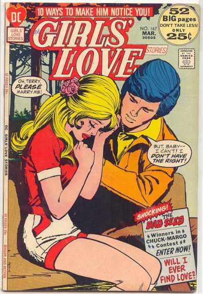 Girls' Love Stories #167 Comic