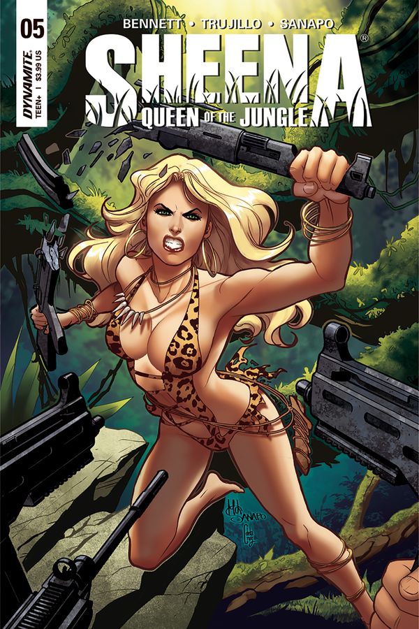 Sheena Queen of the Jungle #5 (Cover B Sanapo)