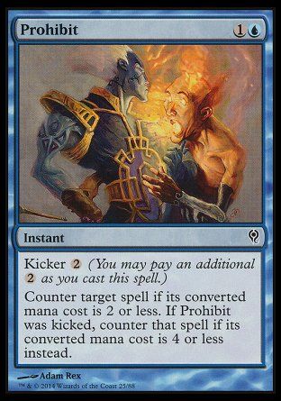 Prohibit (Jace vs. Vraska) Trading Card