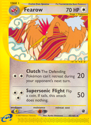 Fearow (45/165) - Expedition Base Set