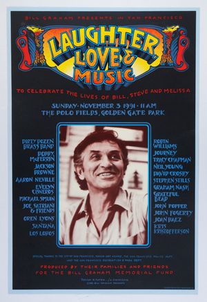 Bill Graham Memorial Concert "Laughter Love & Music" 1991