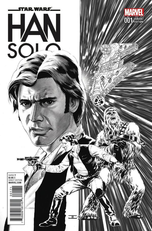 Han Solo #1 (Cassaday Sketch Variant)