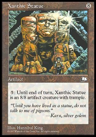 Xanthic Statue (Weatherlight) Trading Card