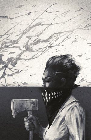 Fall of the House of Slaughter #4 (Cover J Sam Wolfe Connelly Black & White Virgin Variant)