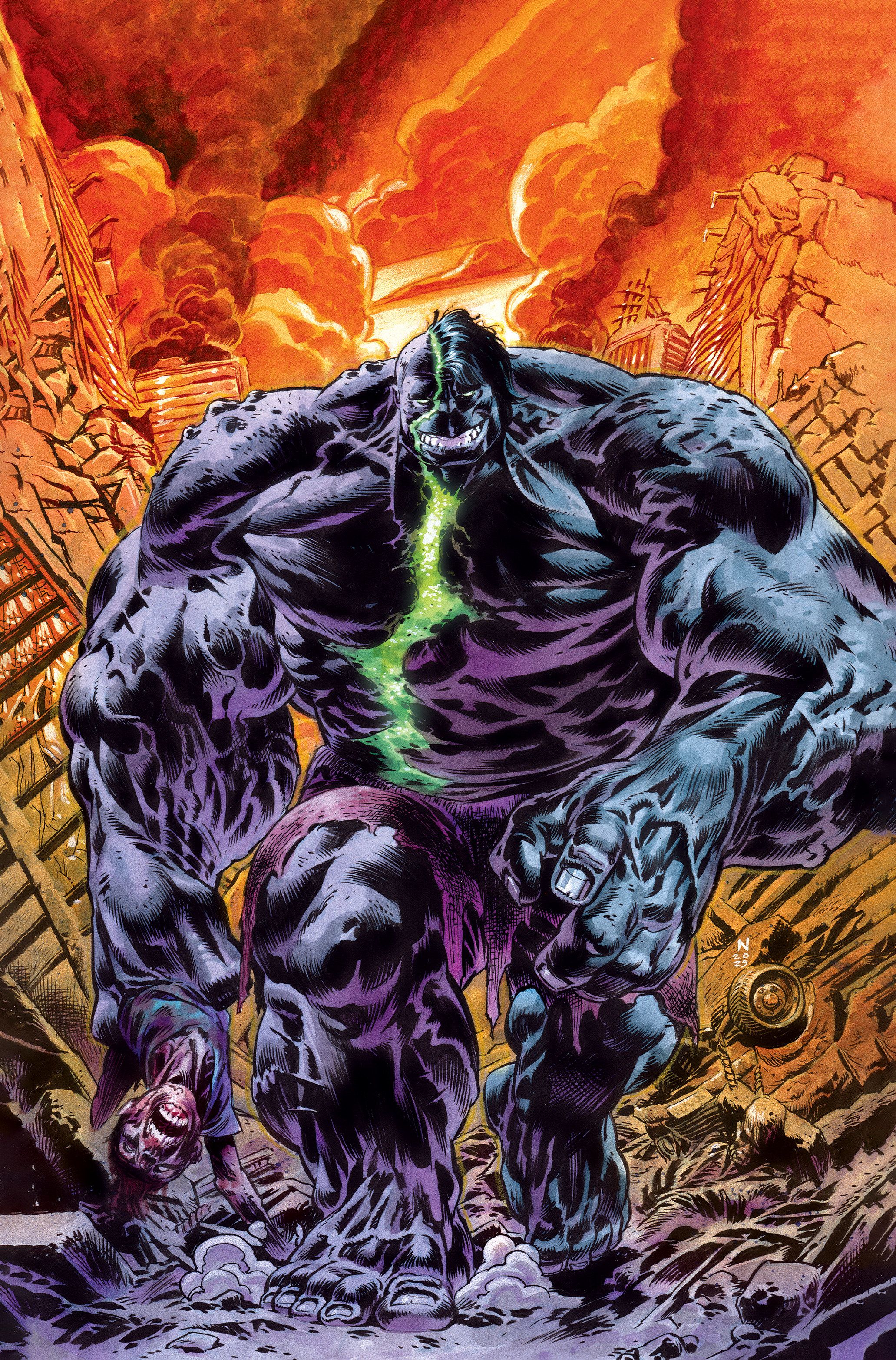 Infernal Hulk #1 (Nic Klein Virgin Variant) Comic