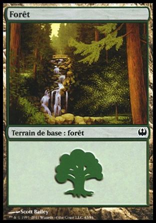 Forest (Knights vs. Dragons) Trading Card