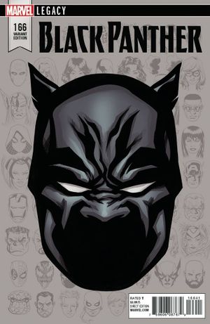 Black Panther #166 (Mckone Legacy Headshot Variant Leg)