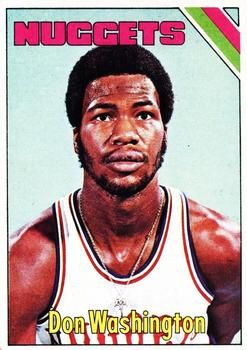 Don Washington 1975 Topps #267 Sports Card