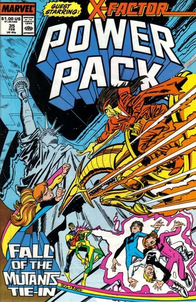 Power Pack #35 Comic