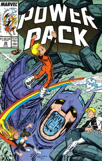 Power Pack #36 Comic