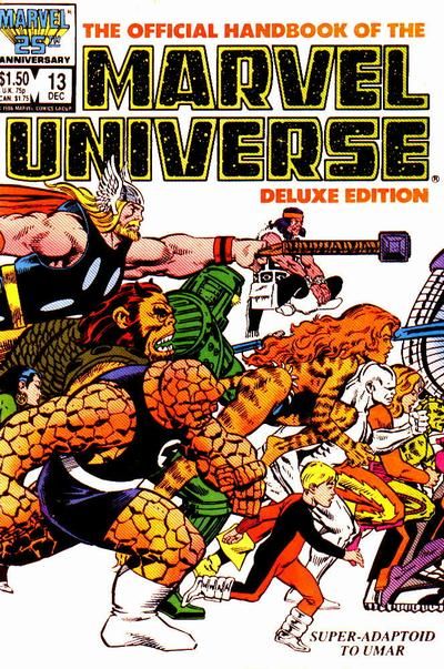 Official Handbook Of The Marvel Universe, The #13 Comic
