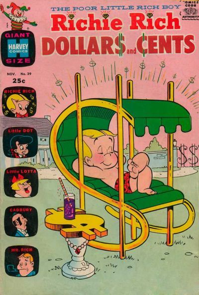 Richie Rich Dollars and Cents #39 Comic