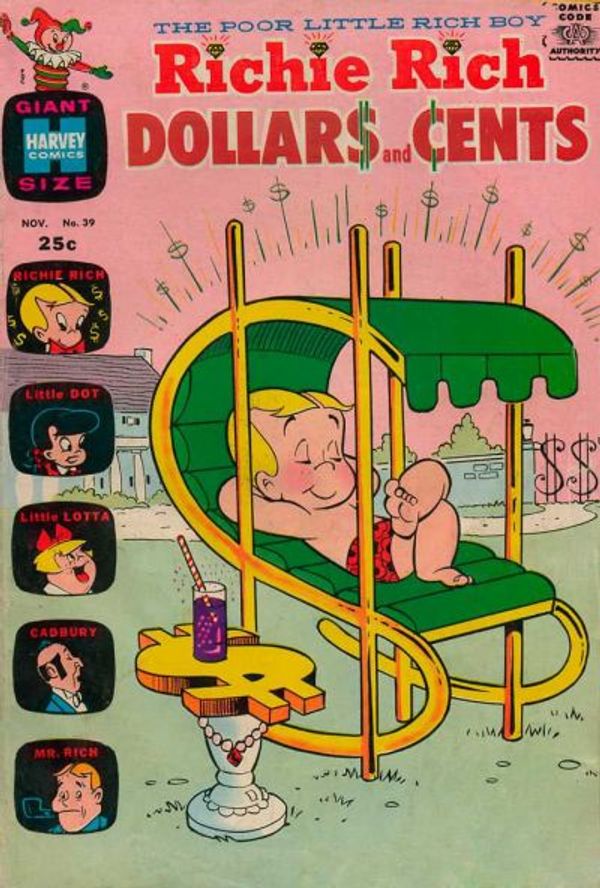 Richie Rich Dollars and Cents #39