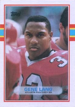 Gene Lang 1989 Topps #343 Sports Card