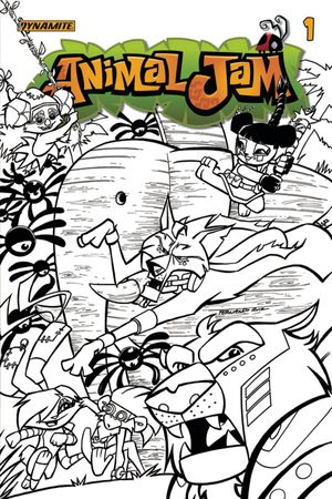 Animal Jam #1 (Cover E 10 Copy Ruiz B&w Cover)