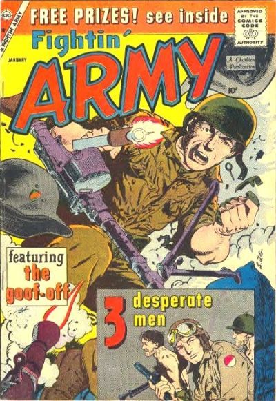 Fightin' Army #33 Comic