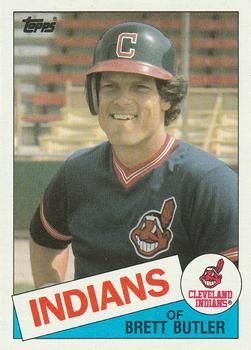 Brett Butler autographed Baseball Card (Atlanta Braves) 1983 Topps #364
