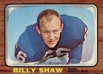 : 1966 Topps # 29 Billy Shaw Buffalo Bills (Football