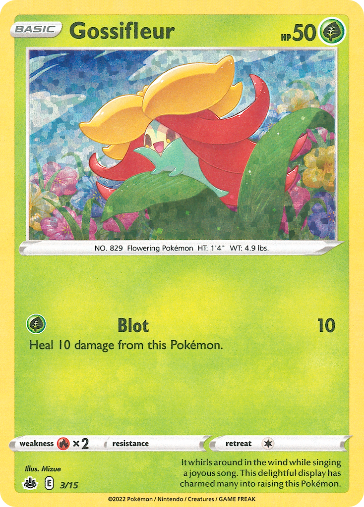 Gossifleur (3/15) - McDonald's Collection 2022 Pokémon Card