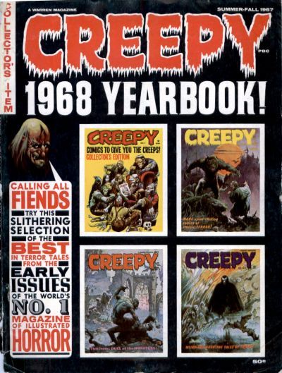 Creepy Yearbook #1968 Comic