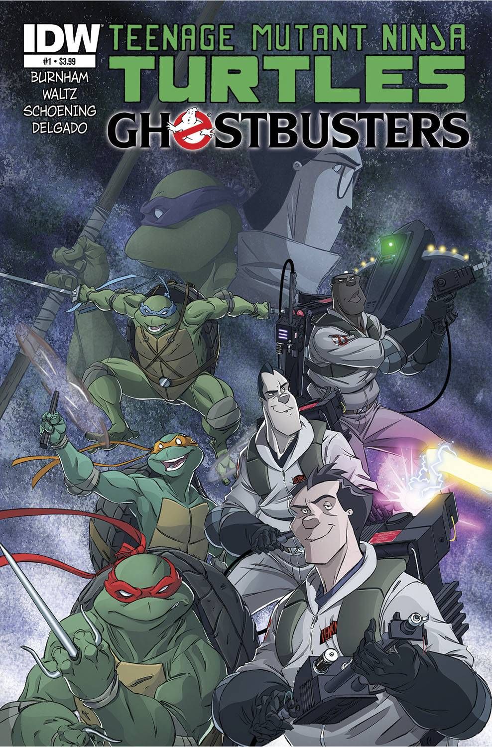 Teenage Mutant Ninja Turtles/Ghostbusters Comic