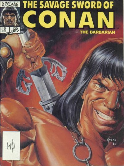 The Savage Sword of Conan #130 Comic