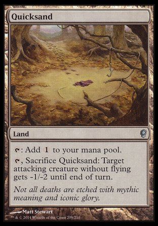 Quicksand (Conspiracy) Trading Card