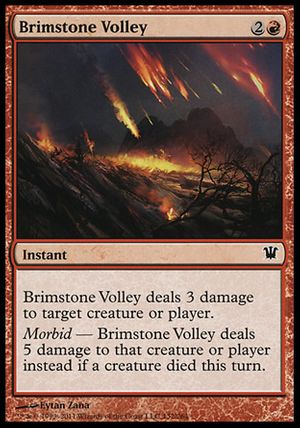 Brimstone Volley (Innistrad)