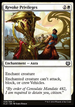 Revoke Privileges (Kaladesh) Trading Card