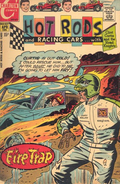 Hot Rods and Racing Cars #107 Comic