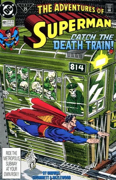 Adventures of Superman #481 Comic