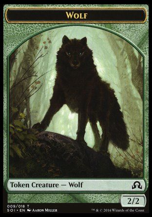 Wolf (Shadows over Innistrad) Trading Card