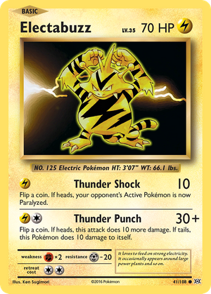 Electabuzz (41/108) - Evolutions (Reverse Holo)