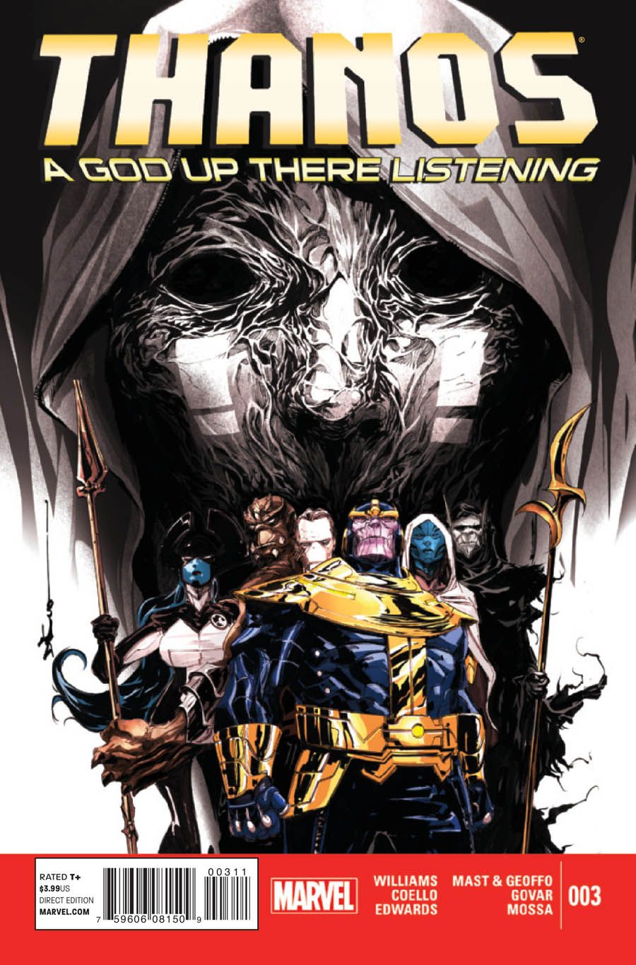 Thanos: A God Up There Listening #3 Comic