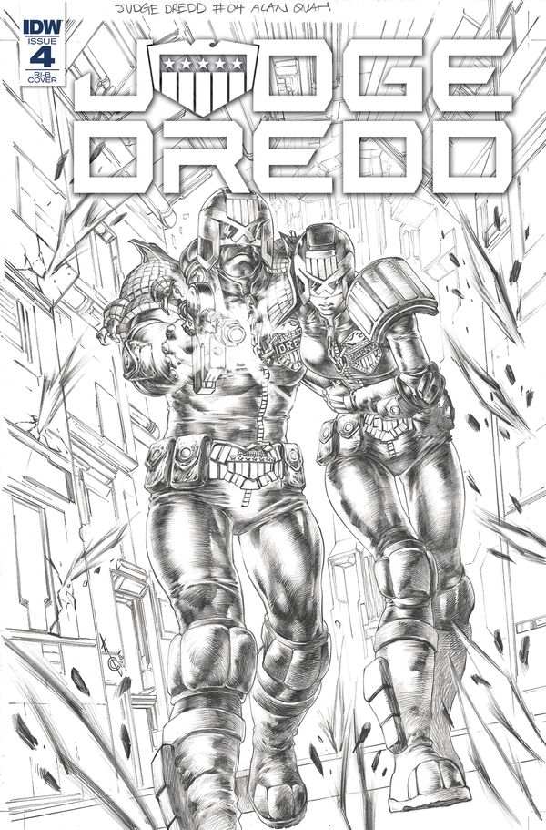 Judge Dredd: Under Siege #4 (15 Copy Cover Quah)