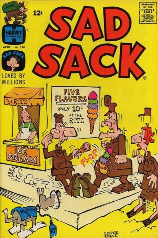 Sad Sack Comics #188