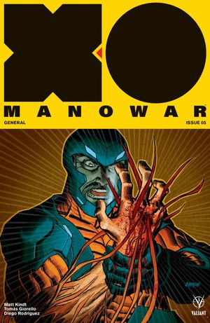 X-O Manowar #5 (Cover B Johnson)