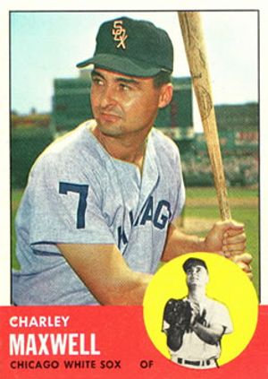 Charley Maxwell 1963 Topps #86