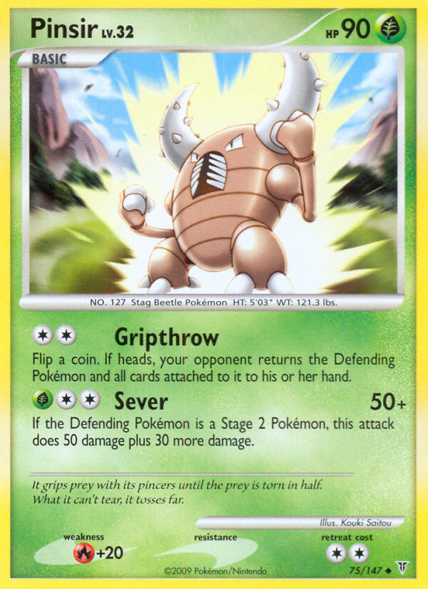 Pinsir (75/147) - Supreme Victors Pokémon Card